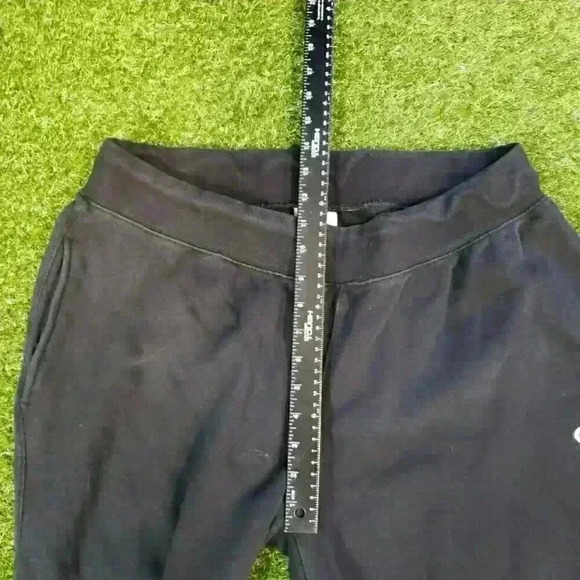 Champion Sweatpants Men's XL Black Reverse Weave Outdoors Stretch Gym Y2k - Picture 7 of 8